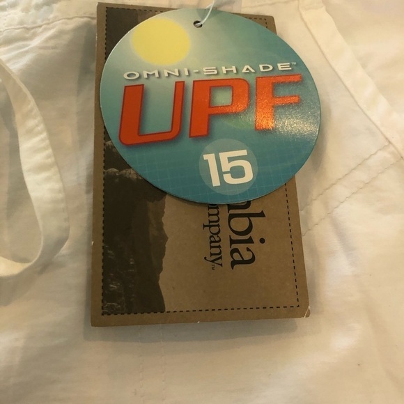 New Columbia Arch Cape 18” Clamdiggers White Sz. S - Picture 5 of 7